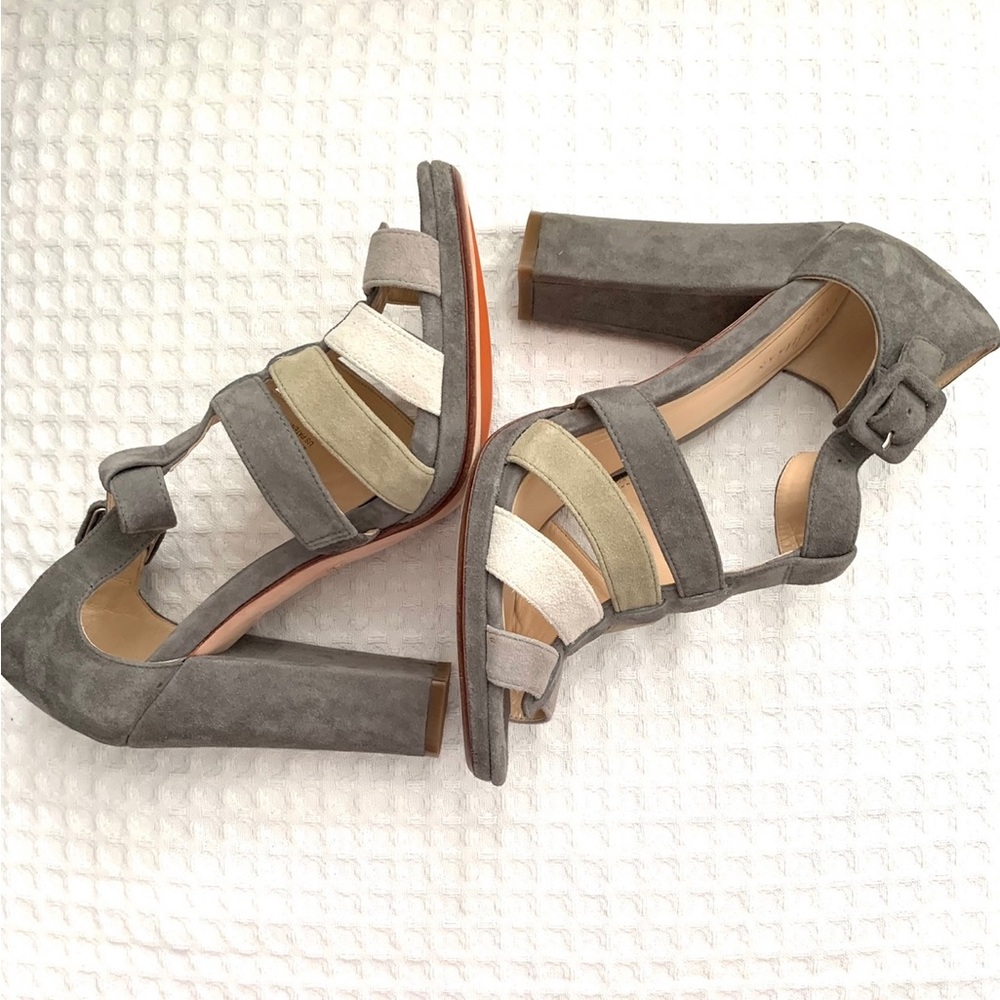 Cole Haan Nike Air Strappy Heel Sandals Size 8-1/2